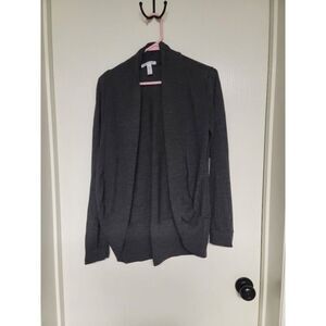 ~ womens grey ambiance apparel sweater size large